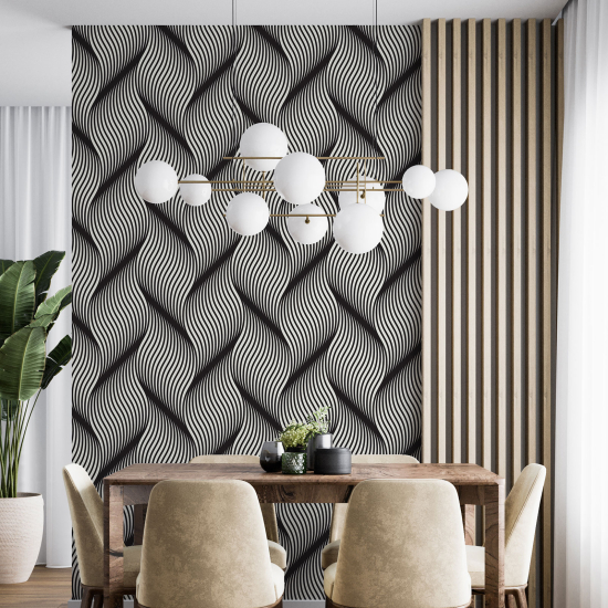 Wall Mural - Wallpaper - Braided pattern