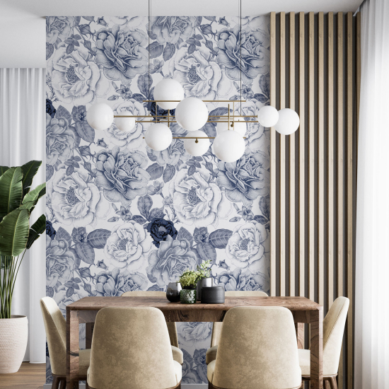 Wall Mural - Wallpaper - Floral pattern