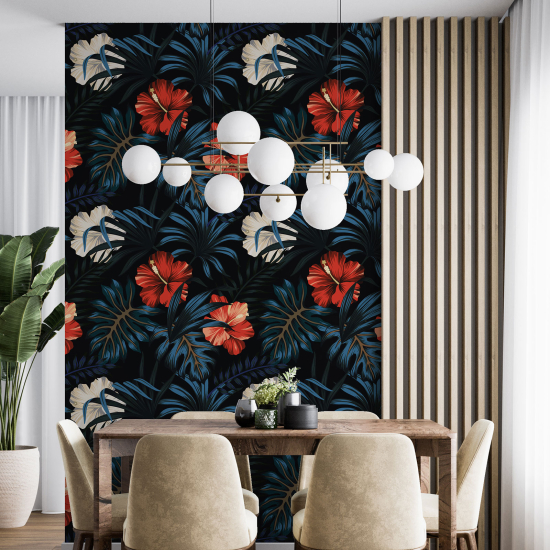 Wall Mural - Wallpaper - Floral pattern