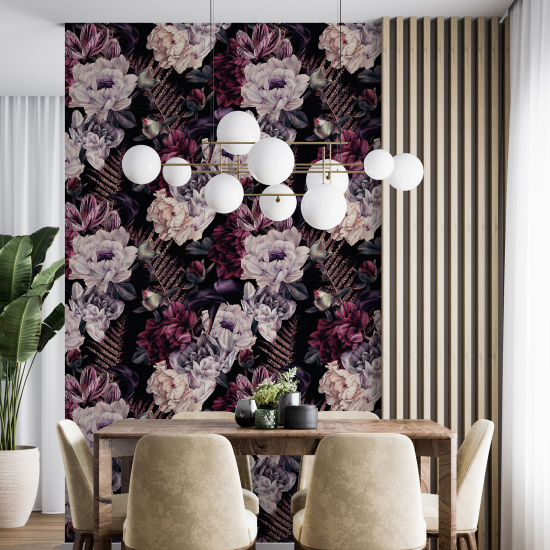 Wall Mural - Wallpaper - Floral pattern