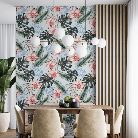 Wall Mural - Wallpaper - Floral pattern