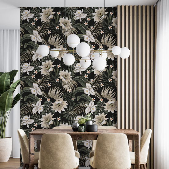 Wall Mural - Wallpaper - Floral pattern