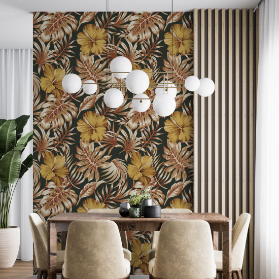 Wall Mural - Wallpaper - Floral pattern