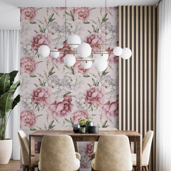 Wall Mural - Wallpaper - Floral pattern