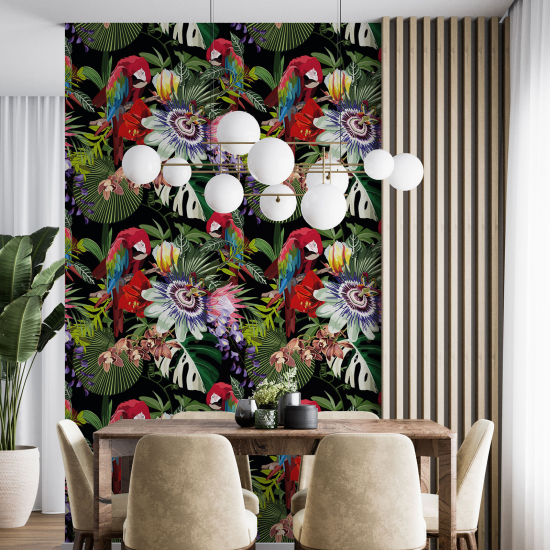 Wall Mural - Wallpaper - Floral pattern