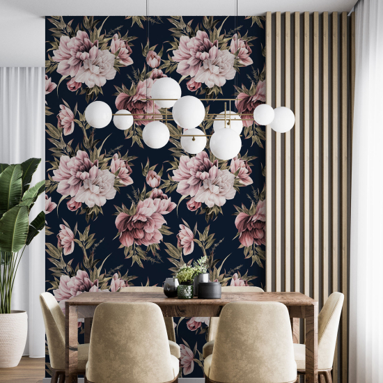 Wall Mural - Wallpaper - Floral pattern