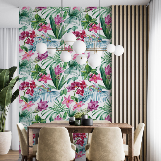 Wall Mural - Wallpaper - Floral pattern