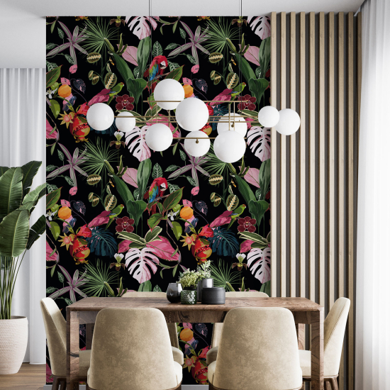 Wall Mural - Wallpaper - Floral pattern