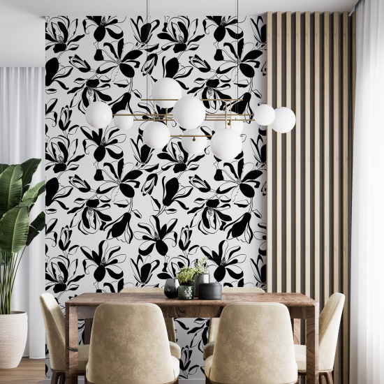 Wall Mural - Wallpaper - Floral pattern