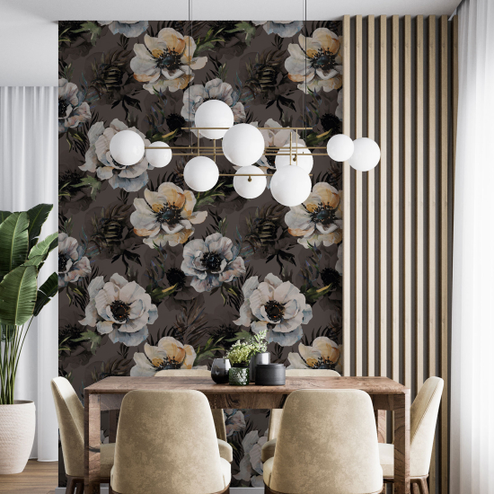 Wall Mural - Wallpaper - Floral pattern