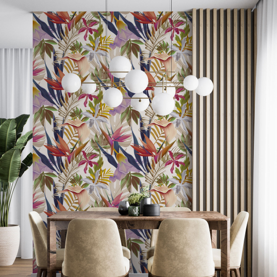 Wall Mural - Wallpaper - Floral pattern