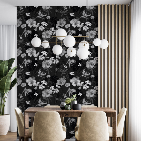 Wall Mural - Wallpaper - Floral pattern