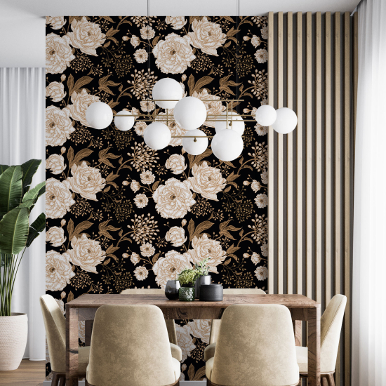 Wall Mural - Wallpaper - Floral pattern