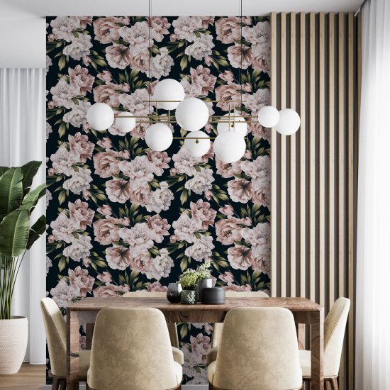 Wall Mural - Wallpaper - Floral pattern