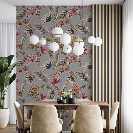 Wall Mural - Wallpaper - Floral pattern