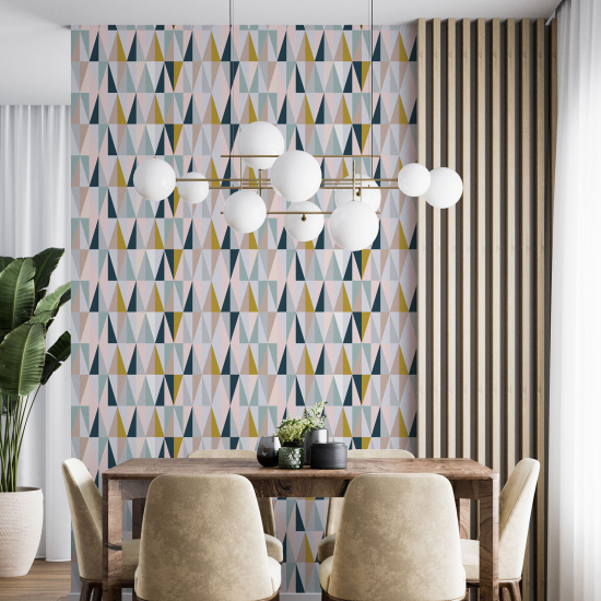 Wall Mural - Wallpaper - Geometric pattern