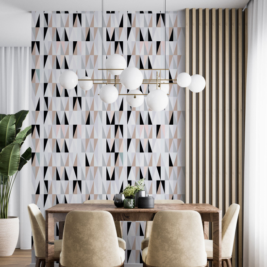 Wall Mural - Wallpaper - Geometric pattern