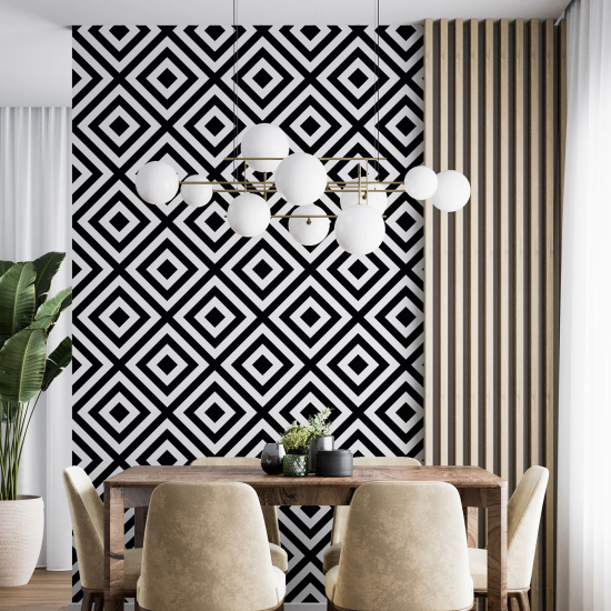 Wall Mural - Wallpaper - Geometric pattern