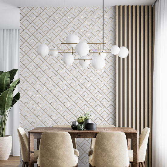 Wall Mural - Wallpaper - Geometric pattern