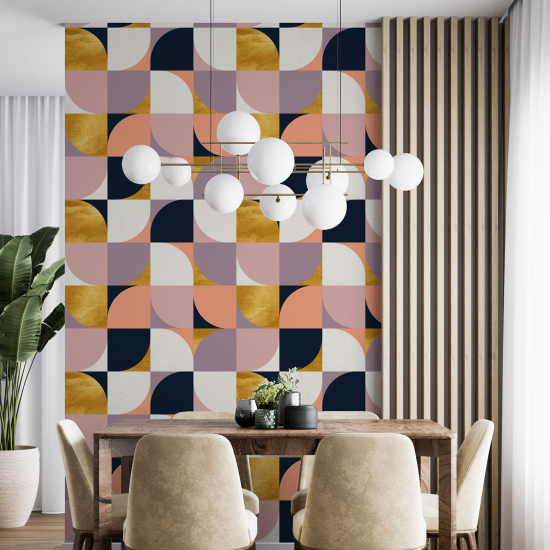 Wall Mural - Wallpaper - Geometric pattern