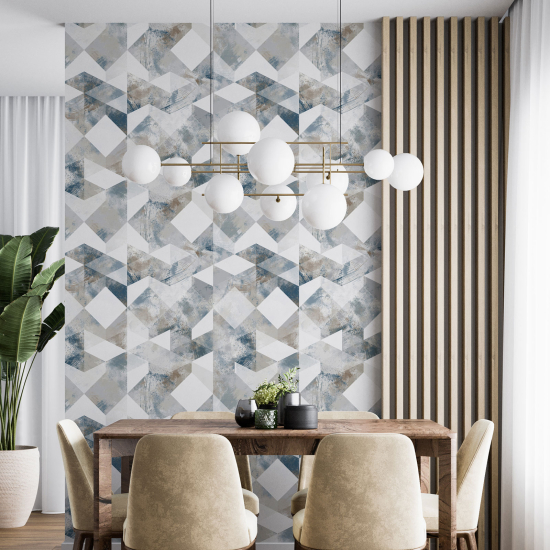 Wall Mural - Wallpaper - Geometric pattern