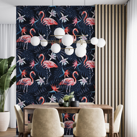 Wall Mural - Wallpaper - Pink Flamingos