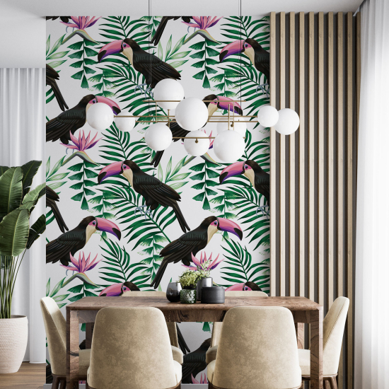 Wall Mural - Wallpaper - Toucans