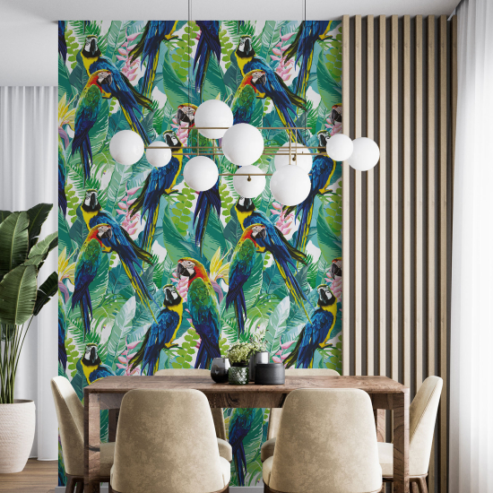 Wall Mural - Wallpaper - Tropical pattern