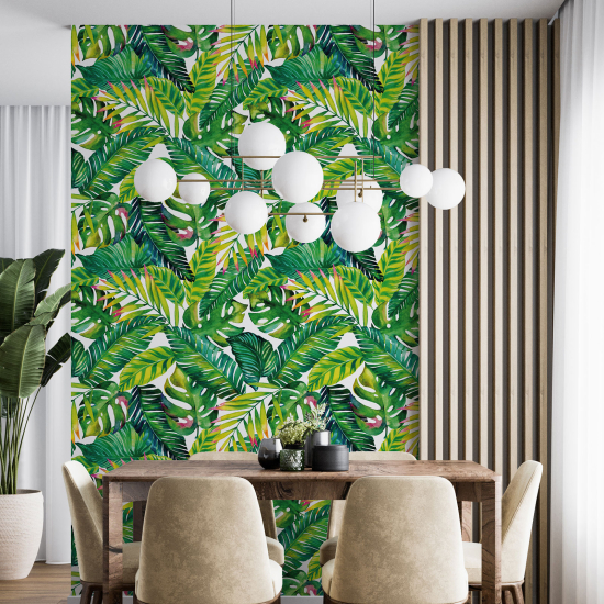 Wall Mural - Wallpaper - Tropical pattern