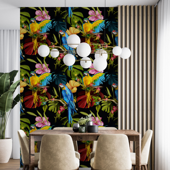 Wall Mural - Wallpaper - Tropical pattern