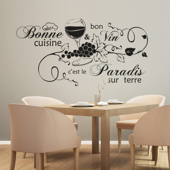 Wall Sticker - Good Set Ofchen Quote