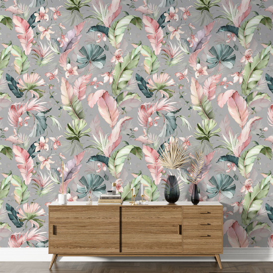 XL Wall Mural - Wallpaper - Botanical pattern