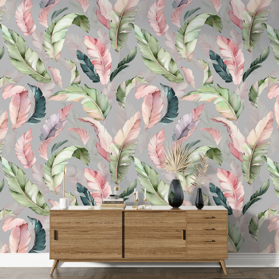 XL Wall Mural - Wallpaper - Botanical pattern