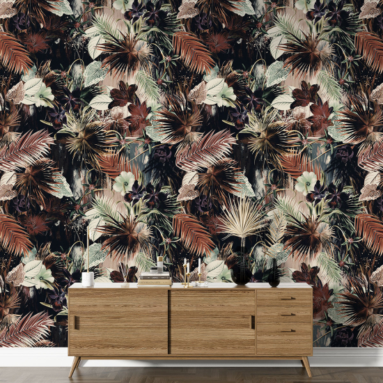 XL Wall Mural - Wallpaper - Botanical pattern