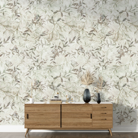 XL Wall Mural - Wallpaper - Botanical pattern