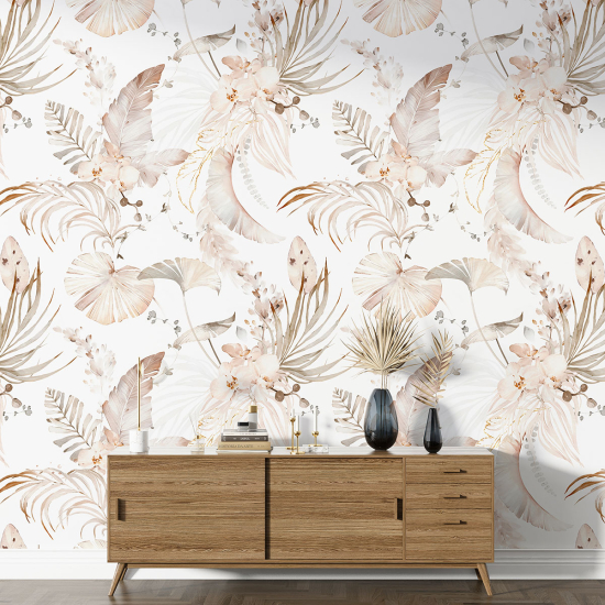 XL Wall Mural - Wallpaper - Botanical pattern