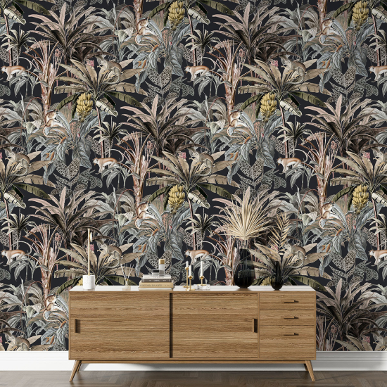 XL Wall Mural - Wallpaper - Botanical pattern