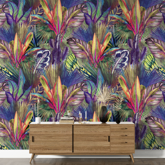 XL Wall Mural - Wallpaper - Botanical pattern