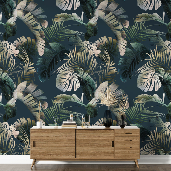 XL Wall Mural - Wallpaper - Botanical pattern