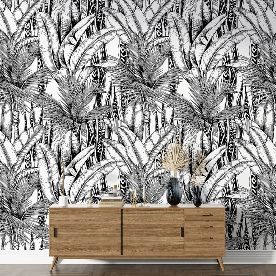 XL Wall Mural - Wallpaper - Botanical pattern