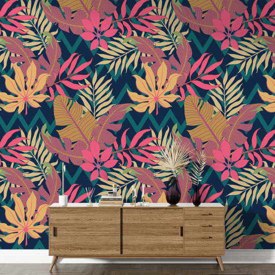 XL Wall Mural - Wallpaper - Botanical pattern