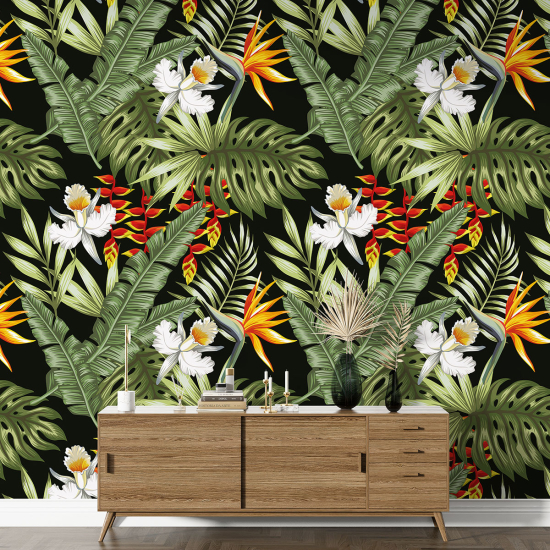 XL Wall Mural - Wallpaper - Botanical pattern