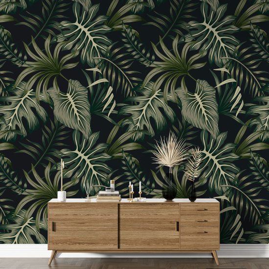 XL Wall Mural - Wallpaper - Botanical pattern