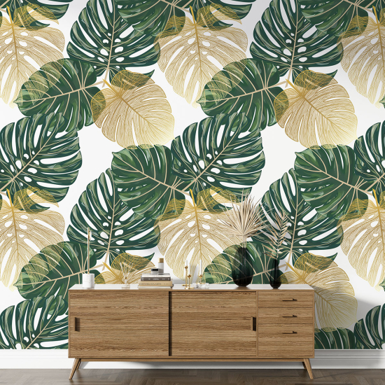 XL Wall Mural - Wallpaper - Botanical pattern