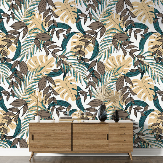 XL Wall Mural - Wallpaper - Botanical pattern