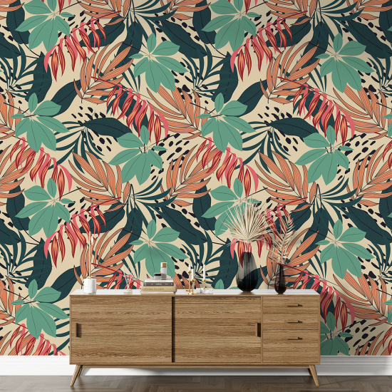 XL Wall Mural - Wallpaper - Botanical pattern