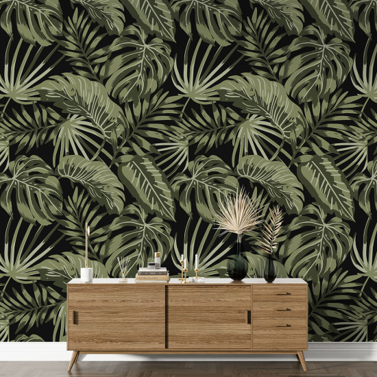 XL Wall Mural - Wallpaper - Botanical pattern