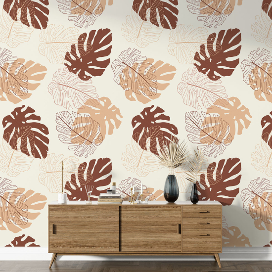 XL Wall Mural - Wallpaper - Botanical pattern