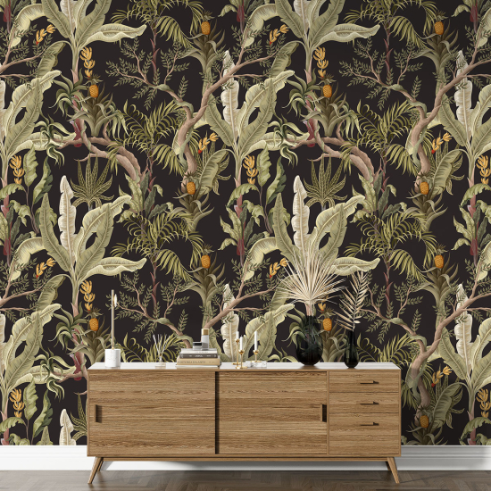 XL Wall Mural - Wallpaper - Botanical pattern