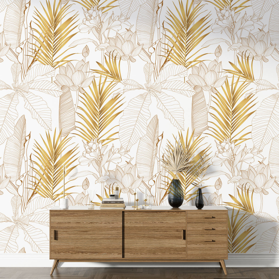 XL Wall Mural - Wallpaper - Botanical pattern